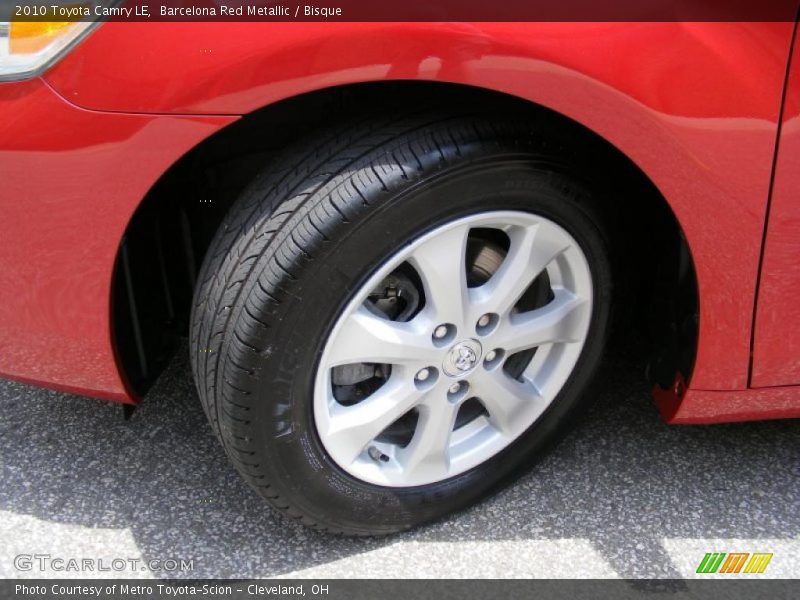 Barcelona Red Metallic / Bisque 2010 Toyota Camry LE