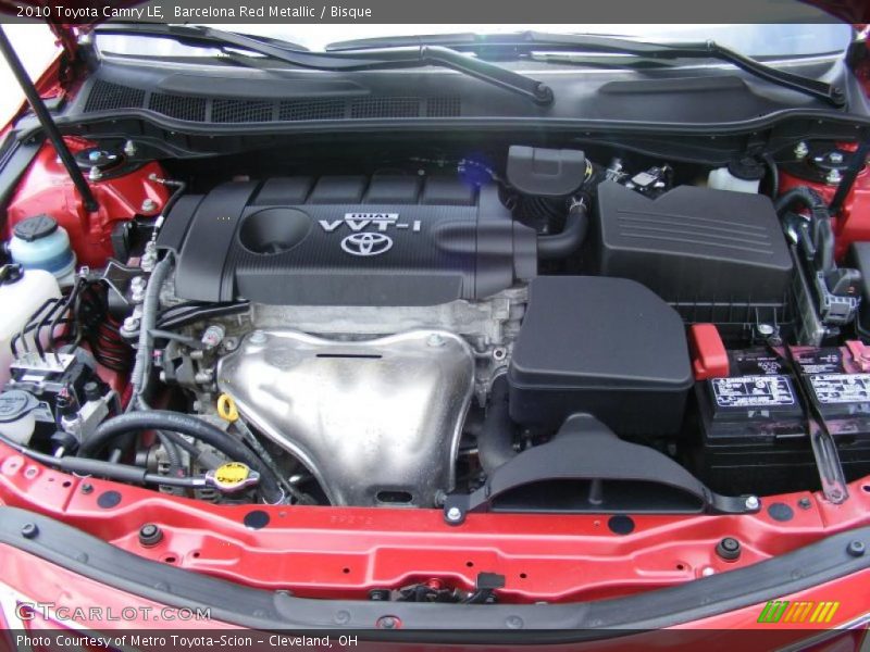 Barcelona Red Metallic / Bisque 2010 Toyota Camry LE