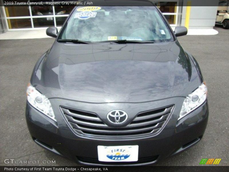 Magnetic Gray Metallic / Ash 2009 Toyota Camry LE