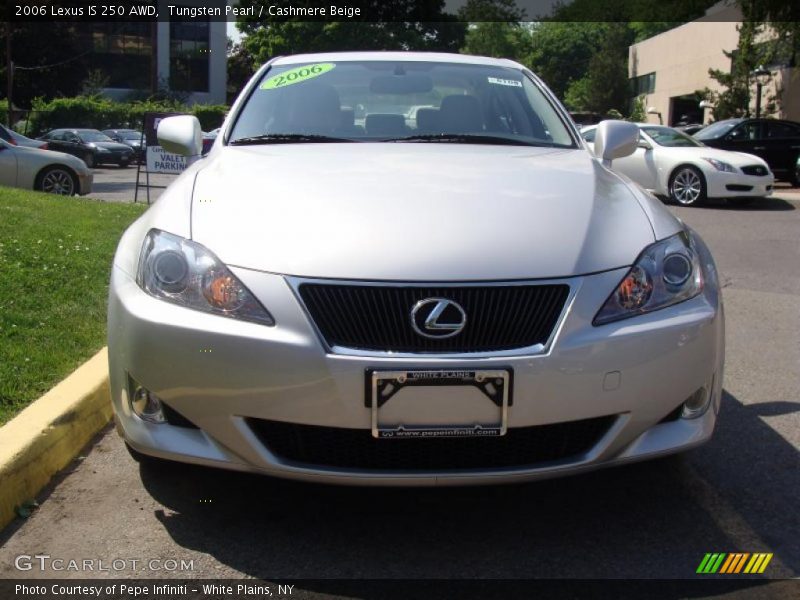 Tungsten Pearl / Cashmere Beige 2006 Lexus IS 250 AWD