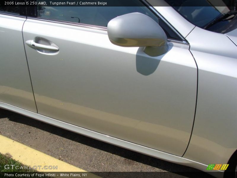 Tungsten Pearl / Cashmere Beige 2006 Lexus IS 250 AWD