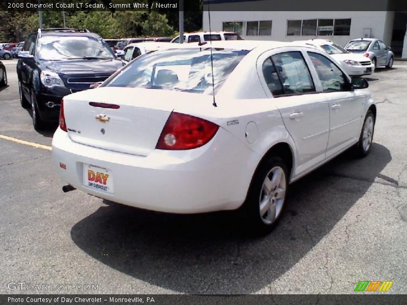 Summit White / Neutral 2008 Chevrolet Cobalt LT Sedan