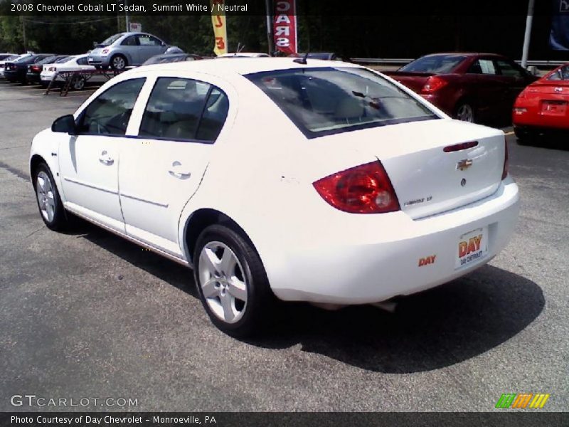 Summit White / Neutral 2008 Chevrolet Cobalt LT Sedan