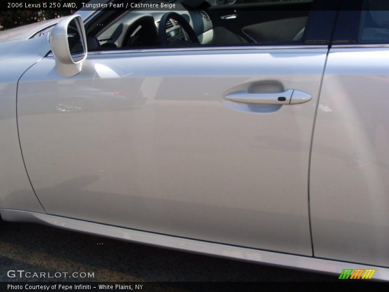 Tungsten Pearl / Cashmere Beige 2006 Lexus IS 250 AWD