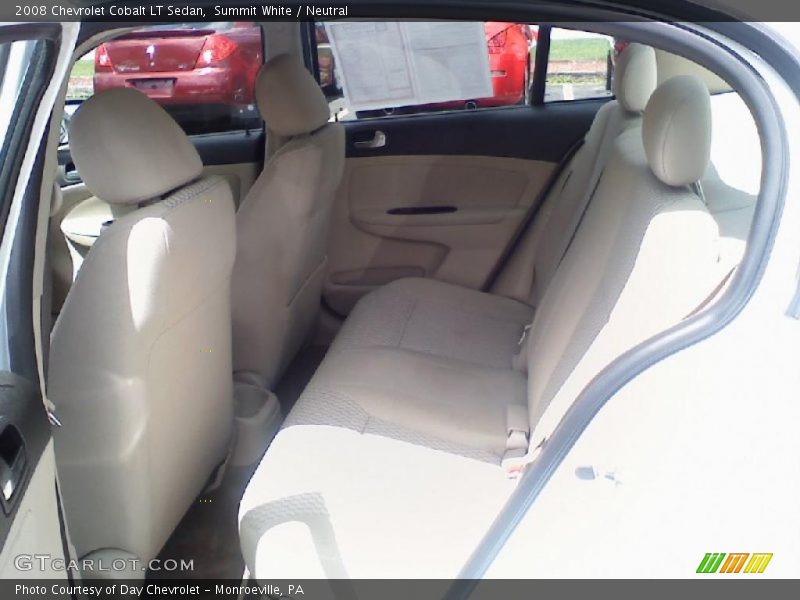 Summit White / Neutral 2008 Chevrolet Cobalt LT Sedan