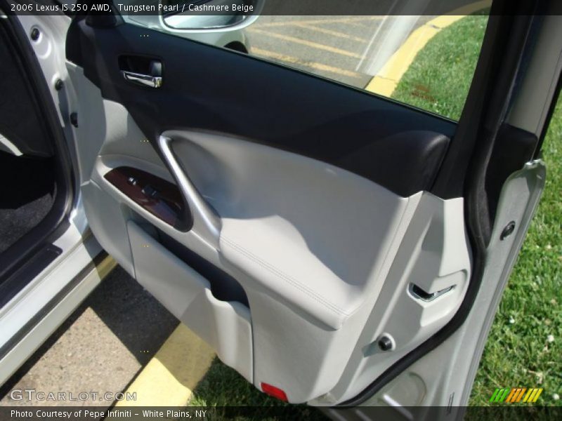 Tungsten Pearl / Cashmere Beige 2006 Lexus IS 250 AWD
