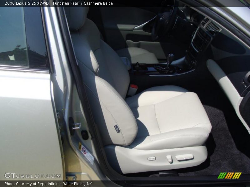Tungsten Pearl / Cashmere Beige 2006 Lexus IS 250 AWD