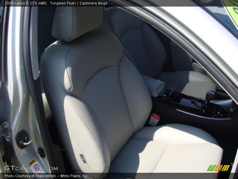 Tungsten Pearl / Cashmere Beige 2006 Lexus IS 250 AWD