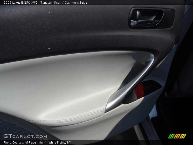 Tungsten Pearl / Cashmere Beige 2006 Lexus IS 250 AWD