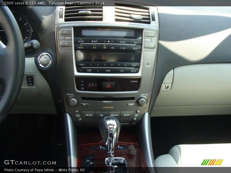 Tungsten Pearl / Cashmere Beige 2006 Lexus IS 250 AWD