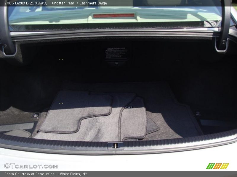Tungsten Pearl / Cashmere Beige 2006 Lexus IS 250 AWD