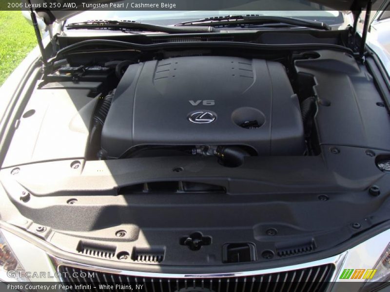 Tungsten Pearl / Cashmere Beige 2006 Lexus IS 250 AWD