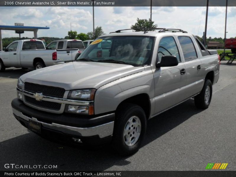 Silver Birch Metallic / Tan/Neutral 2006 Chevrolet Avalanche LS