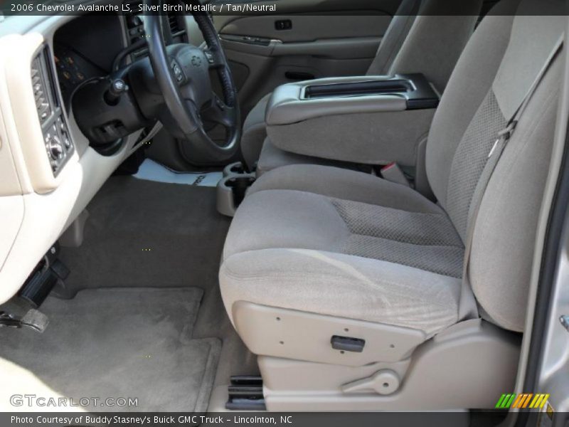 Silver Birch Metallic / Tan/Neutral 2006 Chevrolet Avalanche LS