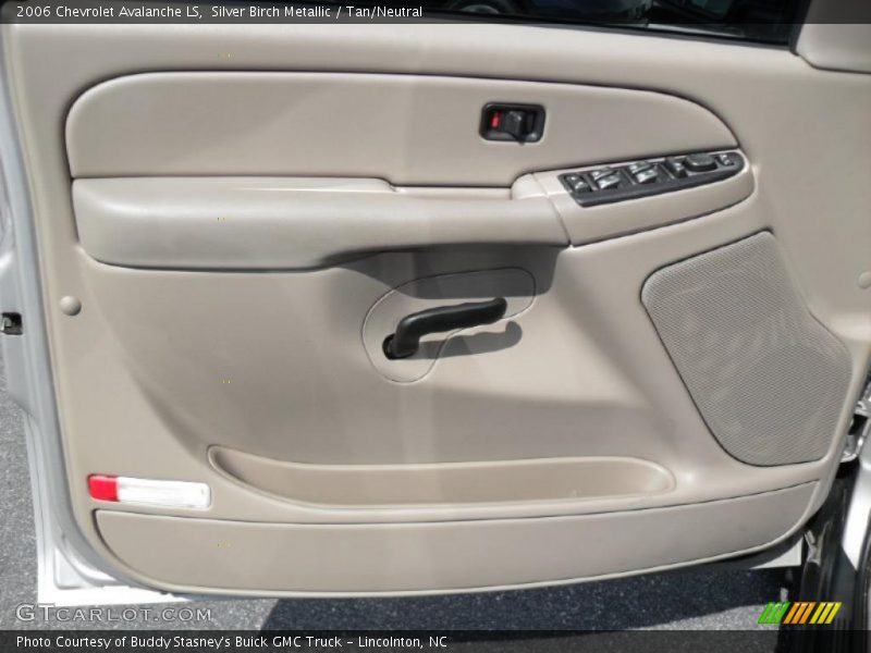 Silver Birch Metallic / Tan/Neutral 2006 Chevrolet Avalanche LS