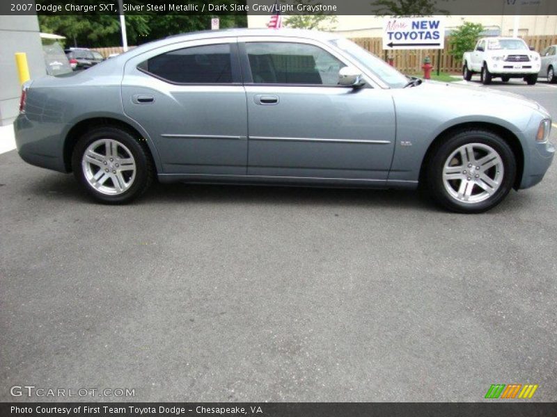 Silver Steel Metallic / Dark Slate Gray/Light Graystone 2007 Dodge Charger SXT