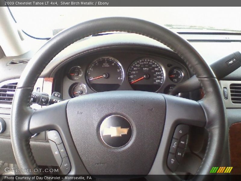 Silver Birch Metallic / Ebony 2009 Chevrolet Tahoe LT 4x4