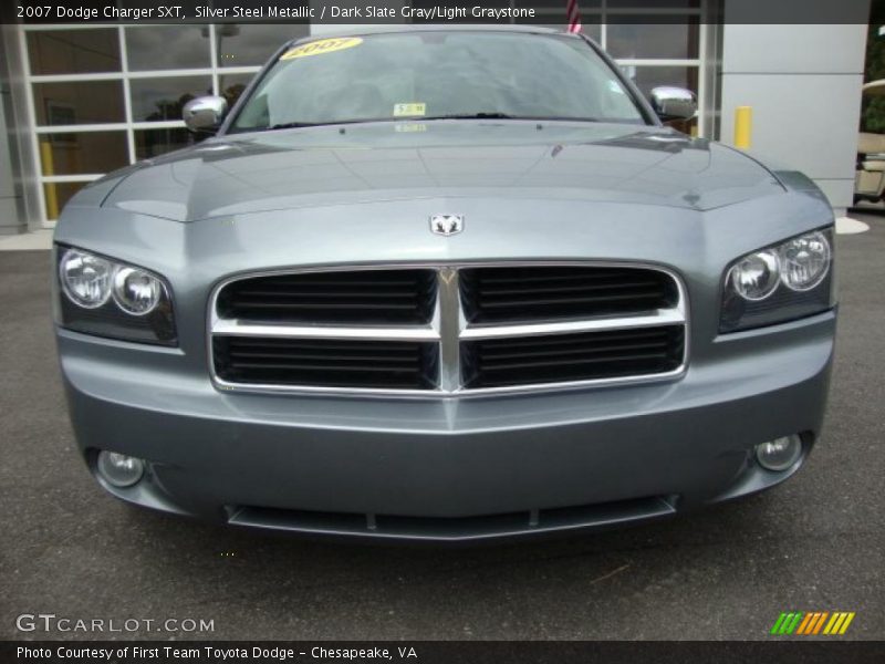 Silver Steel Metallic / Dark Slate Gray/Light Graystone 2007 Dodge Charger SXT