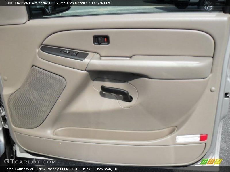Silver Birch Metallic / Tan/Neutral 2006 Chevrolet Avalanche LS