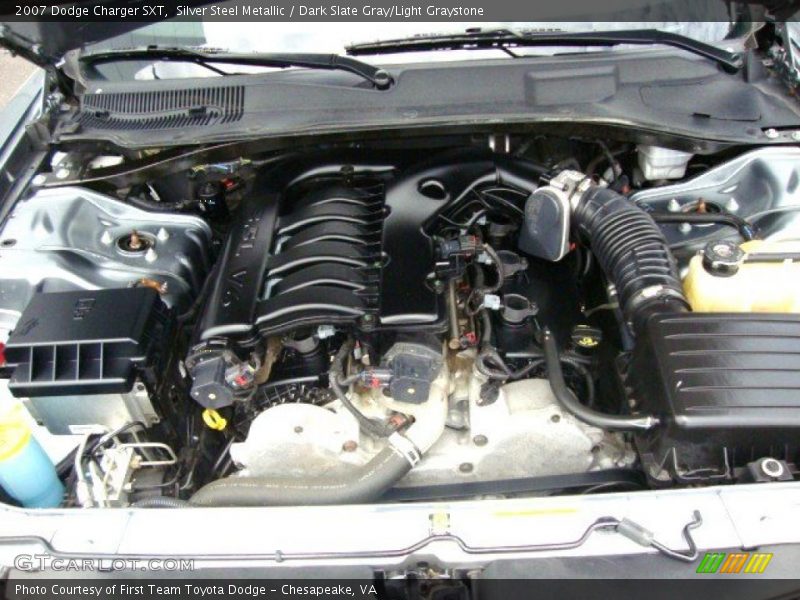 Silver Steel Metallic / Dark Slate Gray/Light Graystone 2007 Dodge Charger SXT