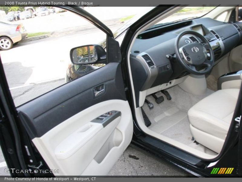 Black / Bisque 2008 Toyota Prius Hybrid Touring