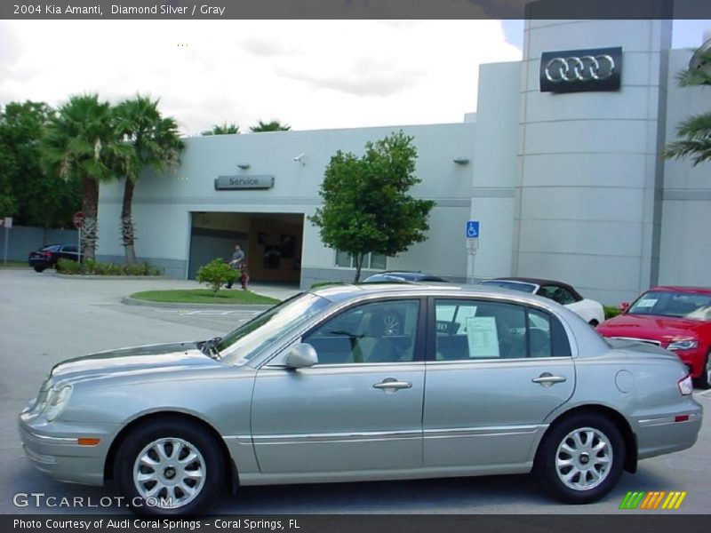 Diamond Silver / Gray 2004 Kia Amanti