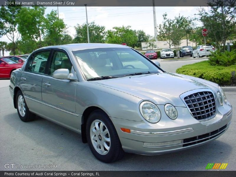 Diamond Silver / Gray 2004 Kia Amanti