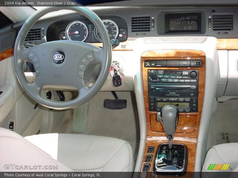 Diamond Silver / Gray 2004 Kia Amanti