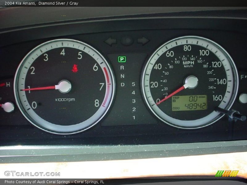 Diamond Silver / Gray 2004 Kia Amanti