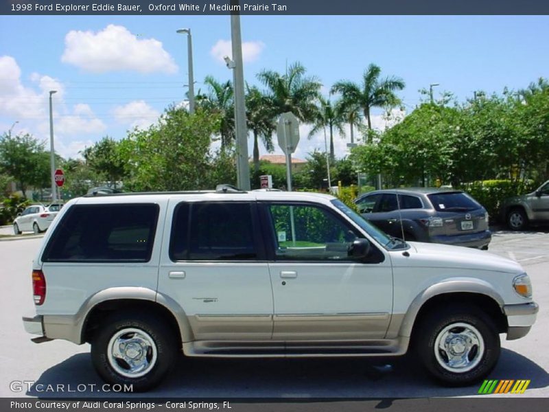 Oxford White / Medium Prairie Tan 1998 Ford Explorer Eddie Bauer