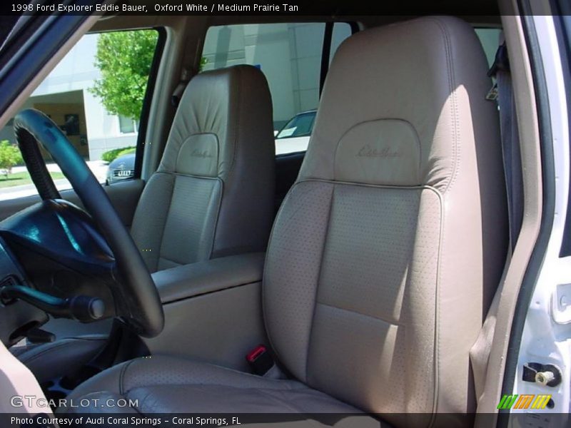 Oxford White / Medium Prairie Tan 1998 Ford Explorer Eddie Bauer