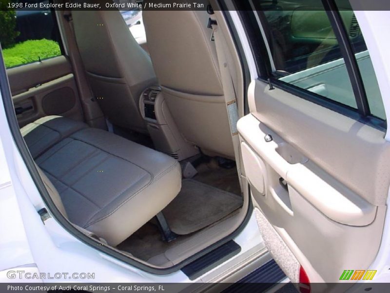 Oxford White / Medium Prairie Tan 1998 Ford Explorer Eddie Bauer