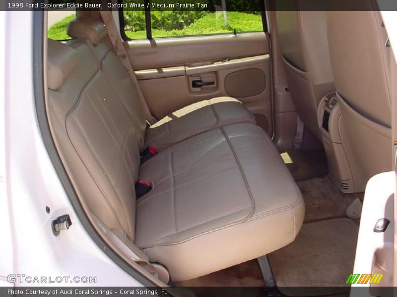Oxford White / Medium Prairie Tan 1998 Ford Explorer Eddie Bauer