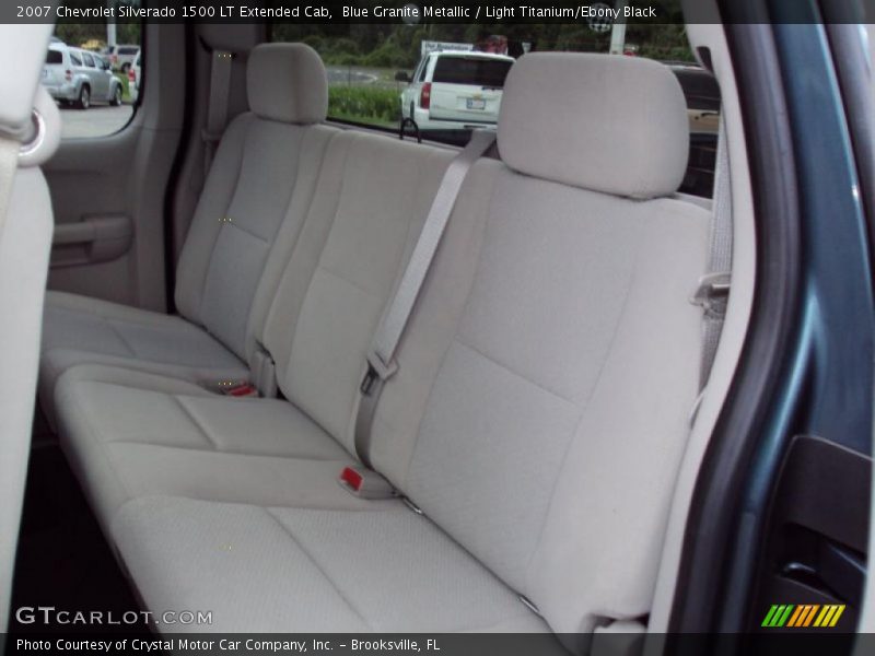 Blue Granite Metallic / Light Titanium/Ebony Black 2007 Chevrolet Silverado 1500 LT Extended Cab