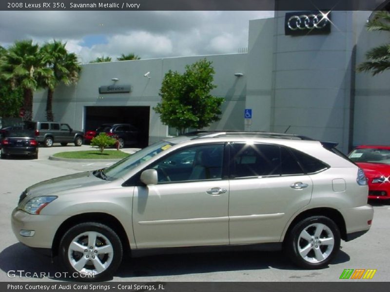 Savannah Metallic / Ivory 2008 Lexus RX 350