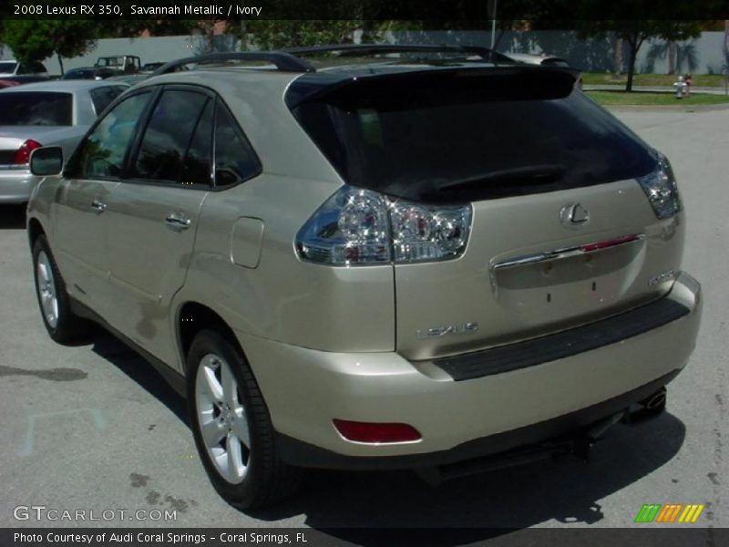 Savannah Metallic / Ivory 2008 Lexus RX 350