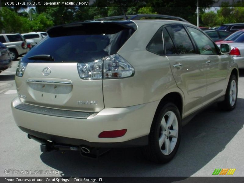 Savannah Metallic / Ivory 2008 Lexus RX 350