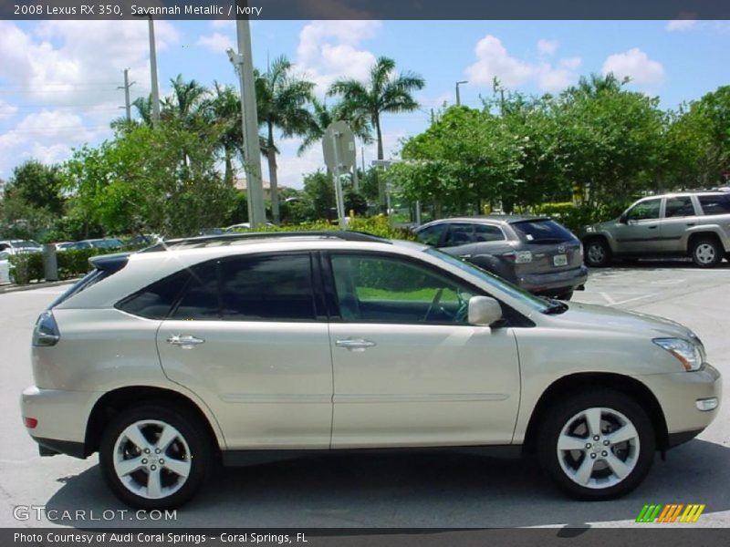 Savannah Metallic / Ivory 2008 Lexus RX 350