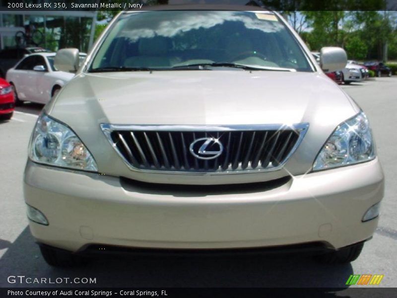 Savannah Metallic / Ivory 2008 Lexus RX 350