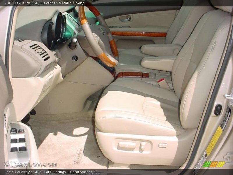 Savannah Metallic / Ivory 2008 Lexus RX 350