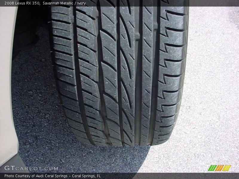 Savannah Metallic / Ivory 2008 Lexus RX 350