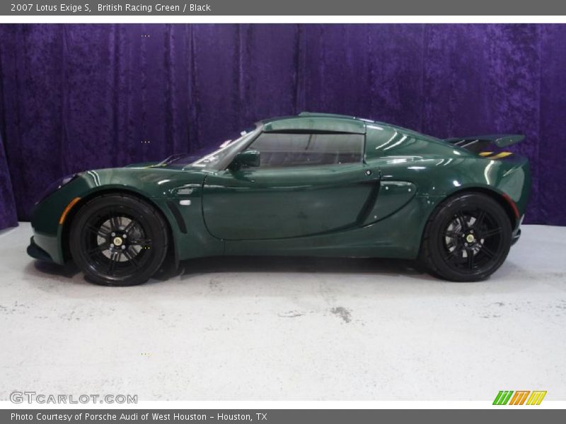 British Racing Green / Black 2007 Lotus Exige S