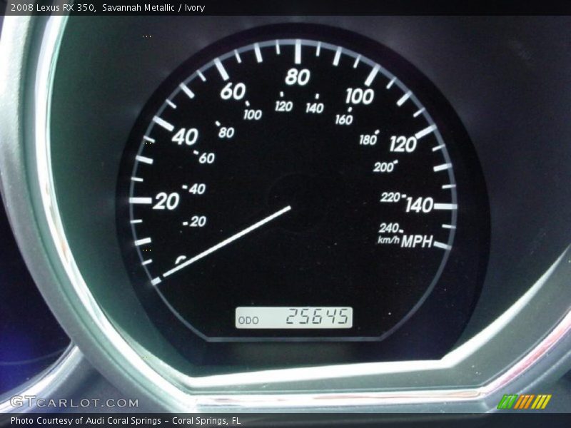 Savannah Metallic / Ivory 2008 Lexus RX 350