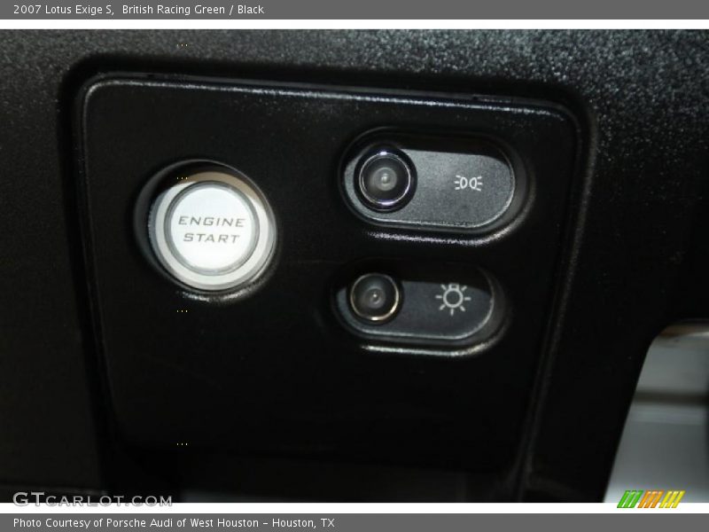 Controls of 2007 Exige S