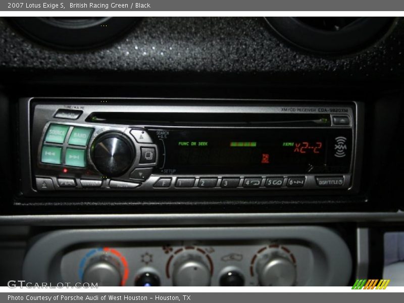 Controls of 2007 Exige S