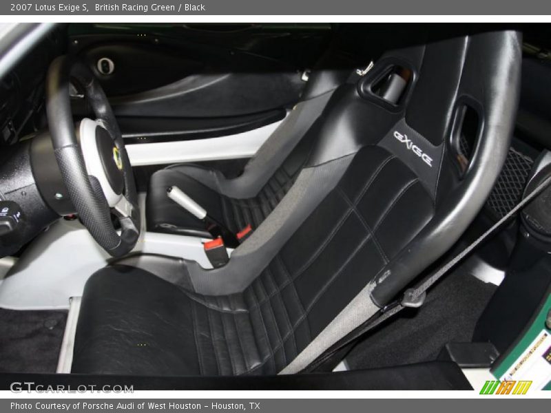  2007 Exige S Black Interior