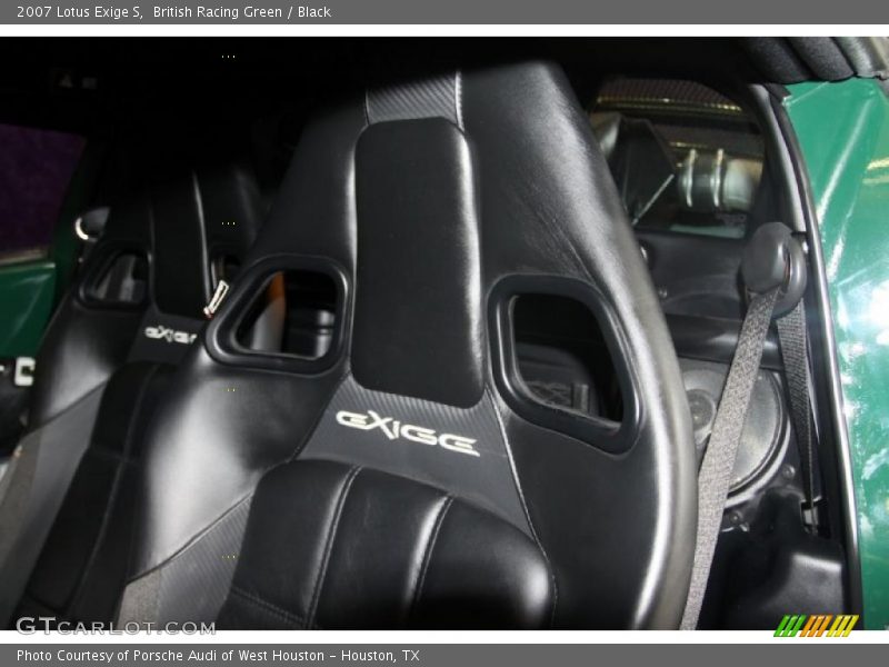  2007 Exige S Black Interior