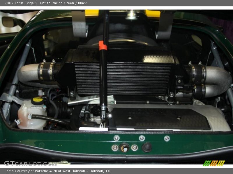  2007 Exige S Engine - 1.8 Liter Supercharged DOHC 16-Valve VVT 4 Cylinder