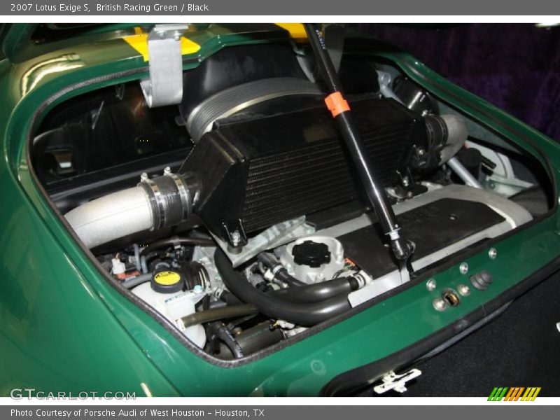  2007 Exige S Engine - 1.8 Liter Supercharged DOHC 16-Valve VVT 4 Cylinder