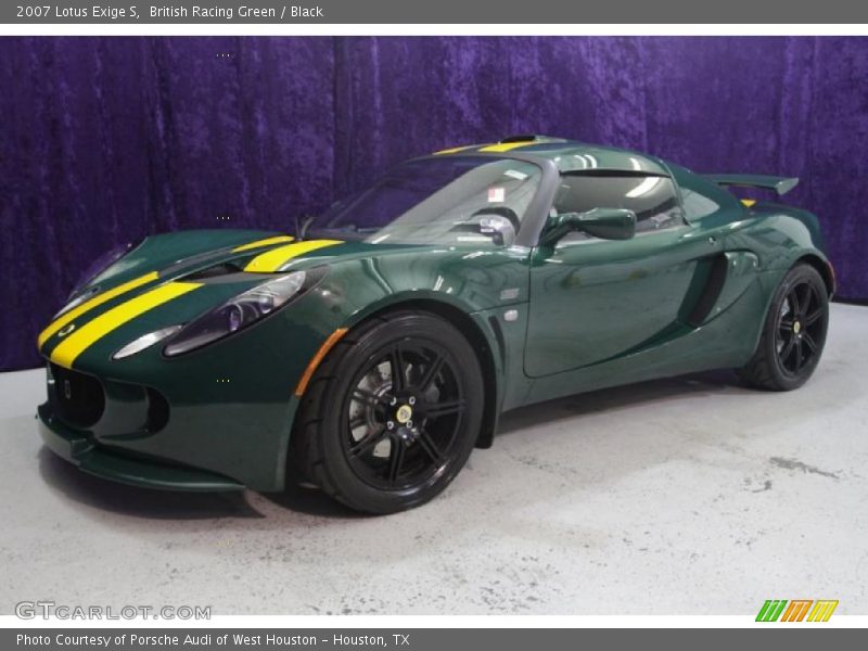 British Racing Green / Black 2007 Lotus Exige S